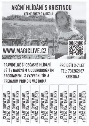 Hlídání dětí s Kristinou